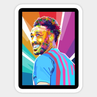 AUBAMEYANG GEOMETRIC ART Sticker